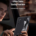 Til Samsung Galaxy Z Fold6 5G Etui Hudlignende Hårdt PC Telefoncover