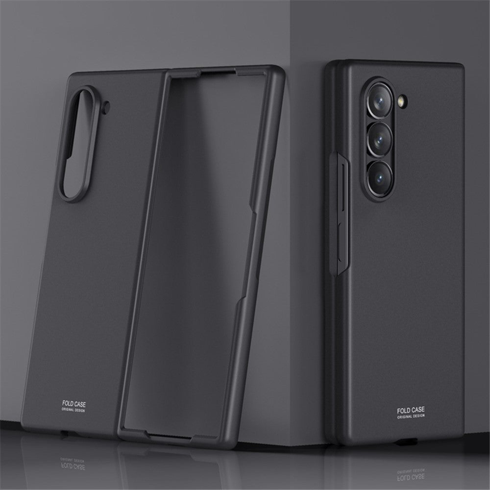 Til Samsung Galaxy Z Fold6 5G Etui Hudlignende Hårdt PC Telefoncover