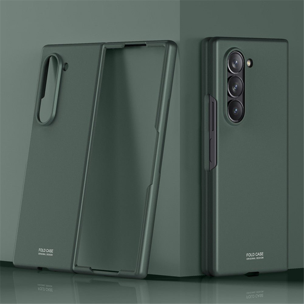 Til Samsung Galaxy Z Fold6 5G Etui Hudlignende Hårdt PC Telefoncover