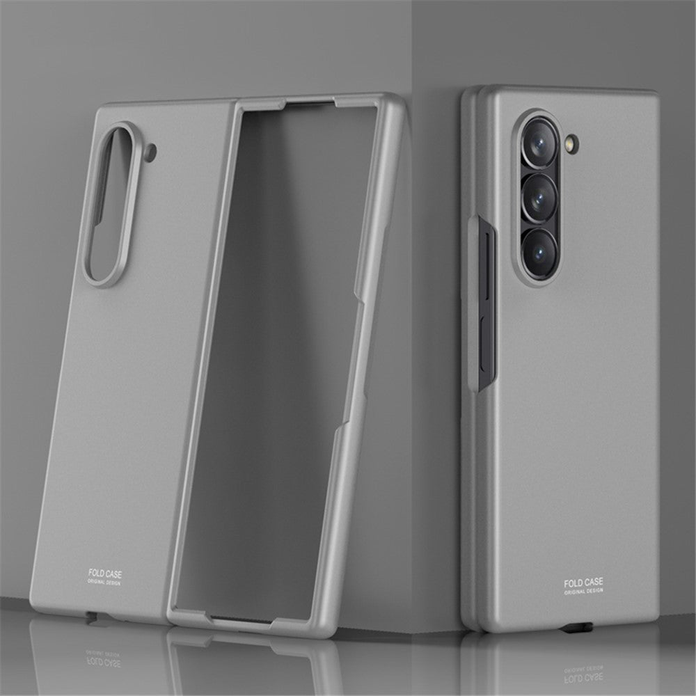 Til Samsung Galaxy Z Fold6 5G Etui Hudlignende Hårdt PC Telefoncover