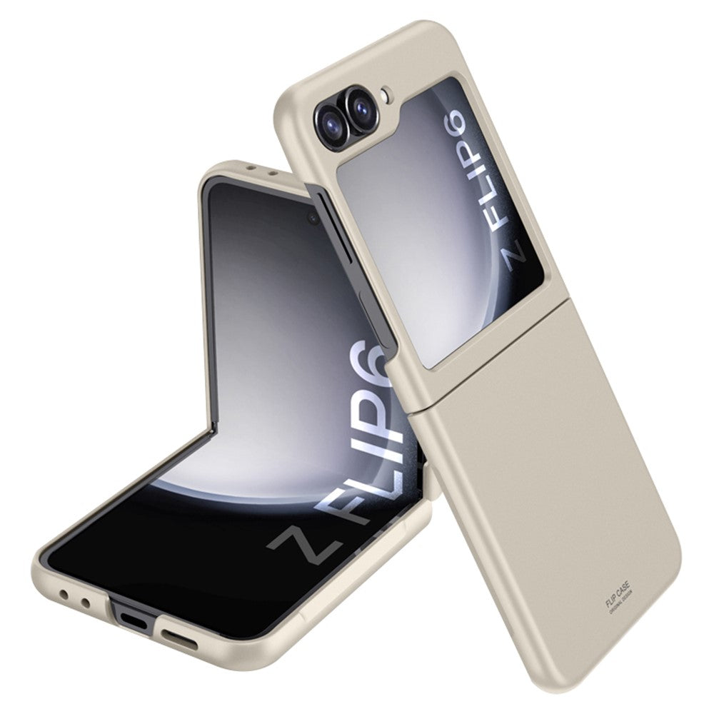 For Samsung Galaxy Z Flip7 FE 5G / Z Flip6 5G Slim Case Skin-Feel Hard PC Phone Cover
