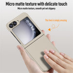For Samsung Galaxy Z Flip7 FE 5G / Z Flip6 5G Slim Case Skin-Feel Hard PC Phone Cover