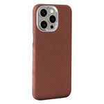 X-LEVEL Til iPhone 14 Pro Telefonetuier Magnetisk Kulfiber+Metal Telefoncover Kompatibelt med MagSafe