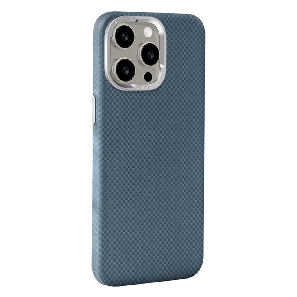 X-LEVEL Til iPhone 14 Pro Telefonetuier Magnetisk Kulfiber+Metal Telefoncover Kompatibelt med MagSafe