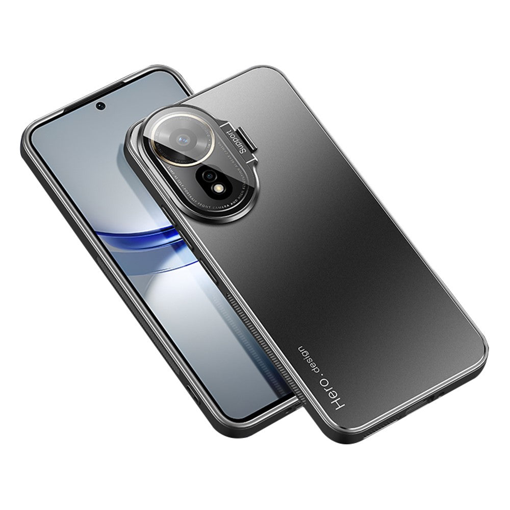 For Huawei nova 12 SE 4G / nova 11 SE Case with Lens Kickstand Shockproof PC+TPU Phone Cover