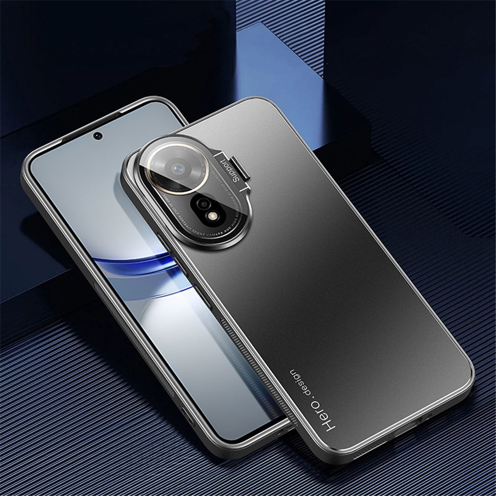For Huawei nova 12 SE 4G / nova 11 SE Case with Lens Kickstand Shockproof PC+TPU Phone Cover