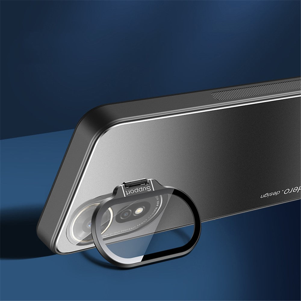 For Huawei nova 12 SE 4G / nova 11 SE Case with Lens Kickstand Shockproof PC+TPU Phone Cover