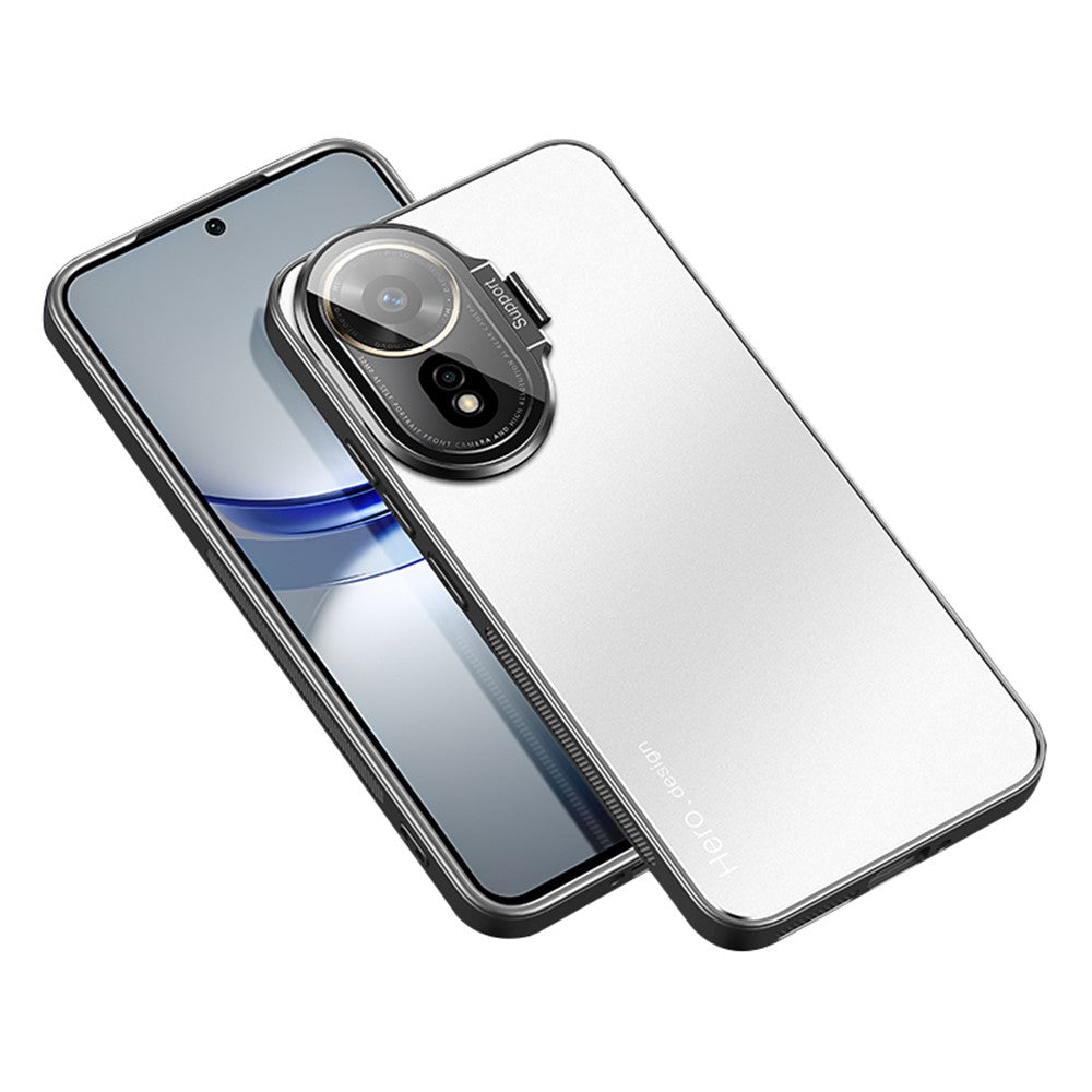 For Huawei nova 12 SE 4G / nova 11 SE Case with Lens Kickstand Shockproof PC+TPU Phone Cover
