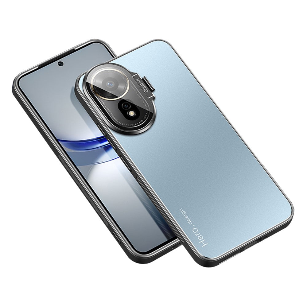 For Huawei nova 12 SE 4G / nova 11 SE Case with Lens Kickstand Shockproof PC+TPU Phone Cover