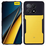 Xiaomi Poco X6 Pro 5G / Redmi K70 5G / K70E 5G-cover i akryl+TPU, gennemsigtigt mobilcover med PET-skærmfilm