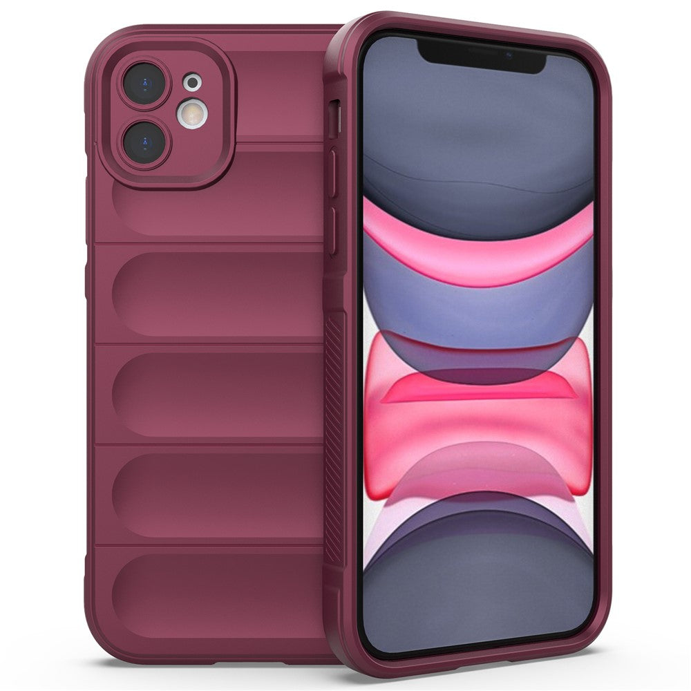 For iPhone 11 Phone Case Anti-Scratch Soft TPU Rugged Back Cover