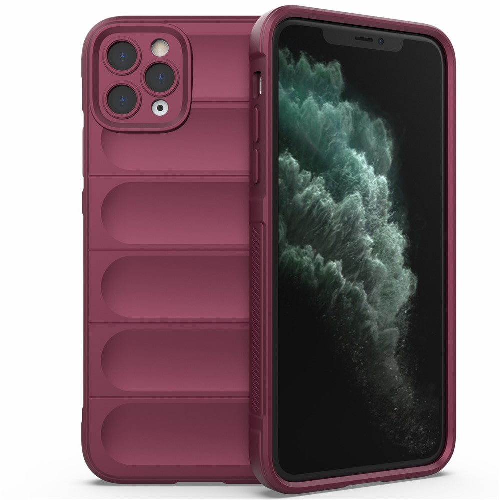 Till iPhone 11 Pro Max fodral Anti-fall flexibelt TPU mobiltelefonskydd