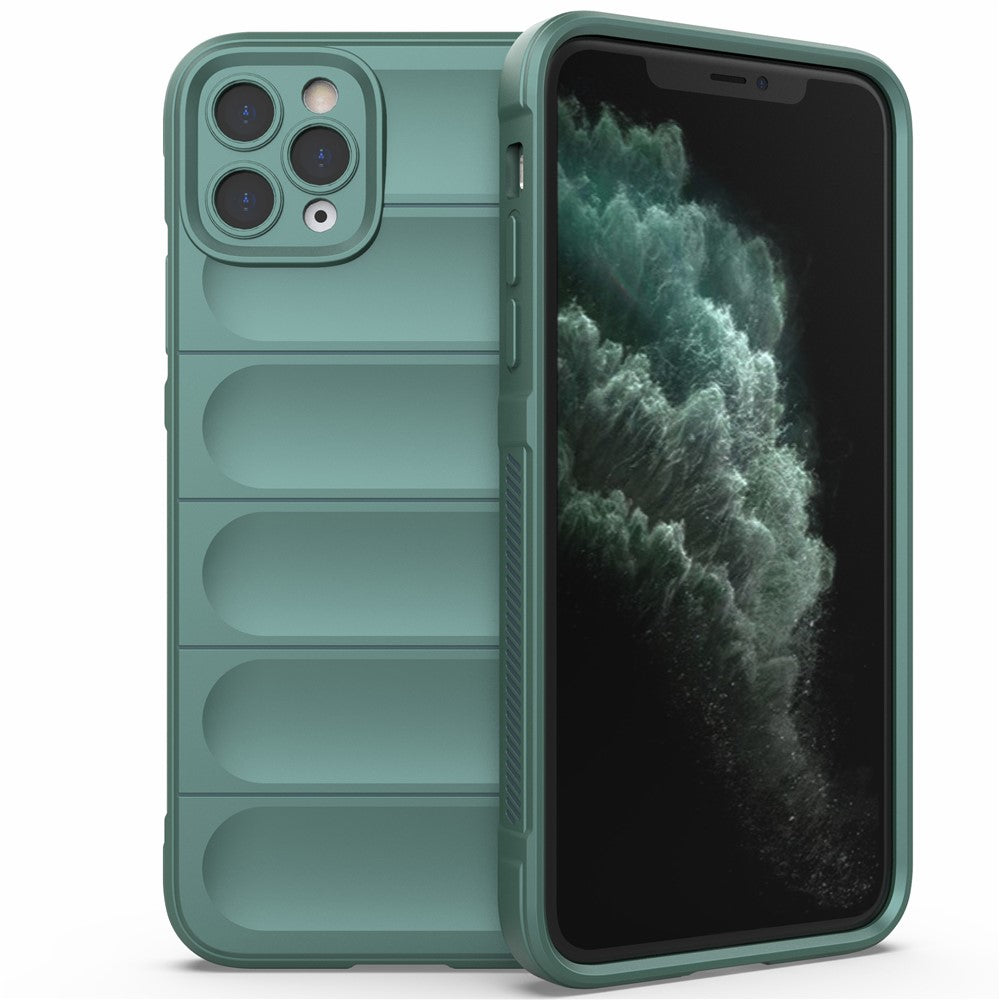Till iPhone 11 Pro Max fodral Anti-fall flexibelt TPU mobiltelefonskydd