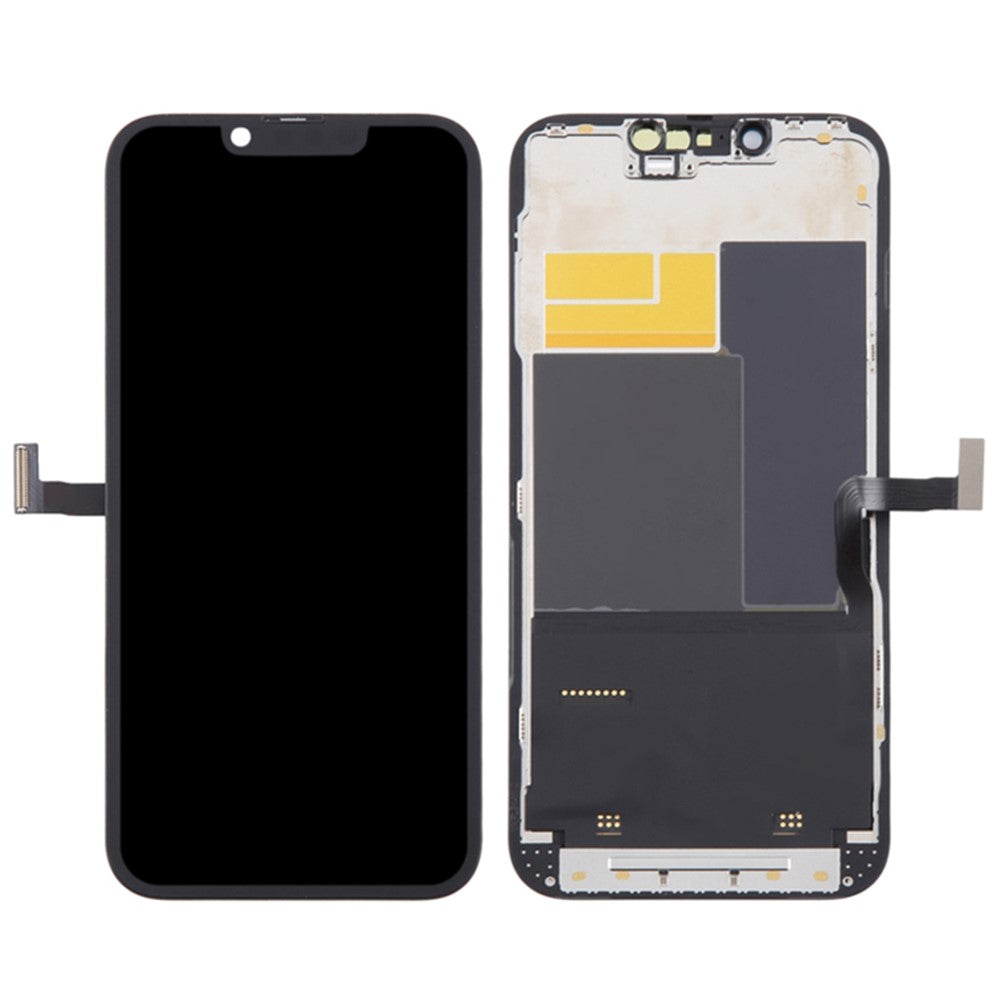 For iPhone 13 Pro Klasse C LCD-skærm og Digitizer Samling Erstatningsdel (RUIJU In-Cell håndværk) (Uden Logo)