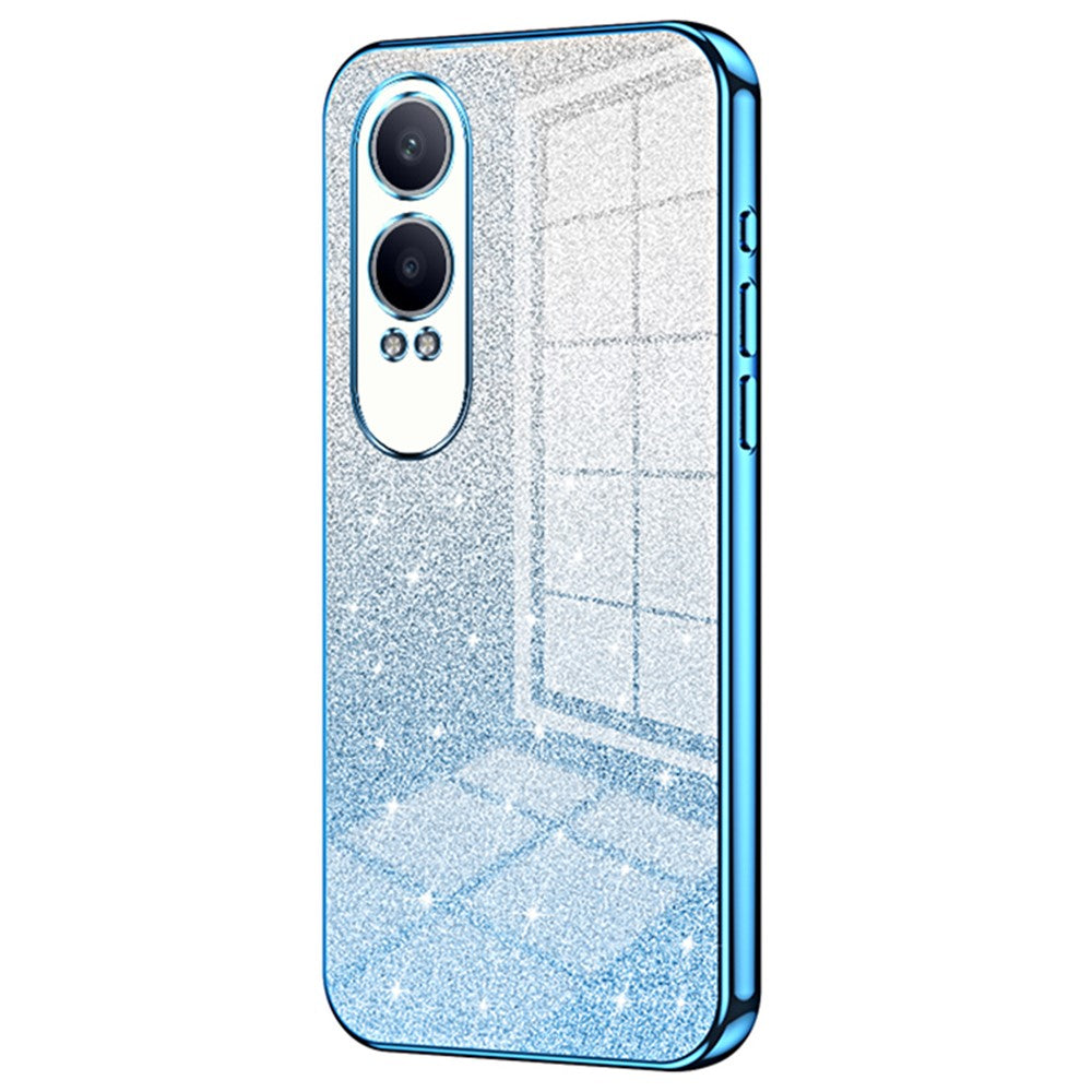 OnePlus Nord CE4 Lite 5G / Oppo K12x 5G (Kina) Skal Gradient Glitter Anti-Rep Mjukt TPU mobilskal