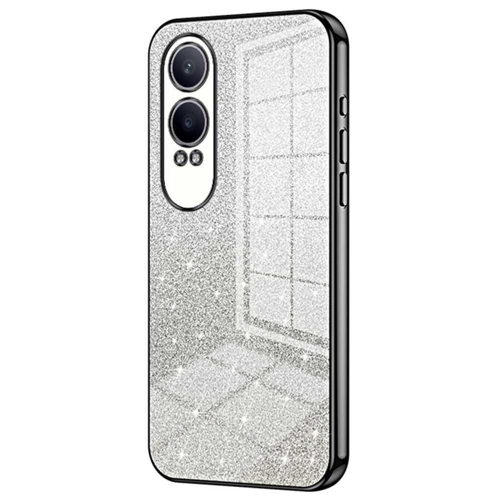 OnePlus Nord CE4 Lite 5G / Oppo K12x 5G (Kina) Skal Gradient Glitter Anti-Rep Mjukt TPU mobilskal