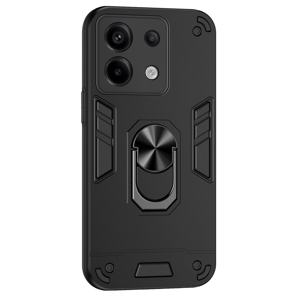 For Xiaomi Redmi Note 13 5G Case Kickstand Hard PC Soft TPU Phone Cover