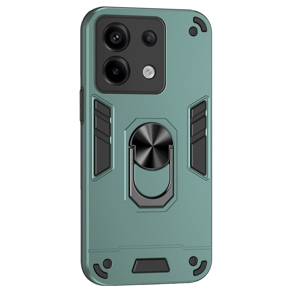 For Xiaomi Redmi Note 13 5G Case Kickstand Hard PC Soft TPU Phone Cover