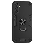 For Samsung Galaxy M55 5G Case PC+TPU Phone Cover with Rotation Ring Grip