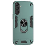 For Samsung Galaxy M55 5G Case PC+TPU Phone Cover with Rotation Ring Grip