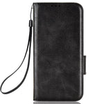 Til Asus ROG Phone 5 Fuld beskyttelse Trekantmønster Imprægneret stativ PU-lædercover Flip Wallet Etui med rem