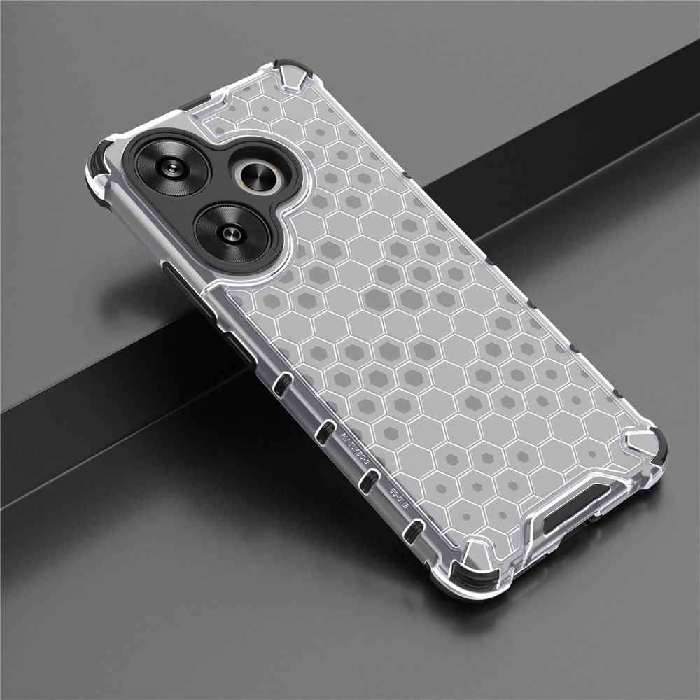 Xiaomi Redmi Turbo 3 5G / Poco F6 5G Skal Fallskydd Honeycomb PC+TPU mobilskal