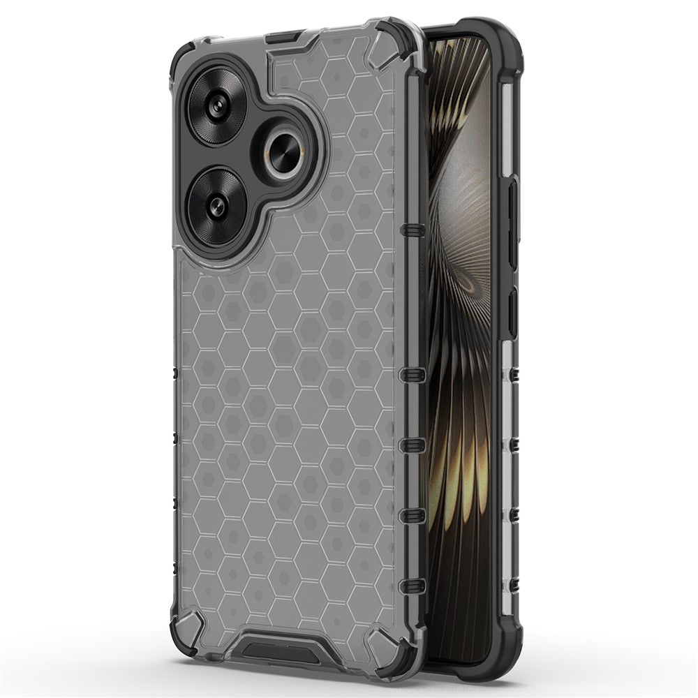 Xiaomi Redmi Turbo 3 5G / Poco F6 5G Skal Fallskydd Honeycomb PC+TPU mobilskal