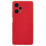 For Xiaomi Poco F5 5G / Redmi Note 12 Turbo Case 2.0mm TPU Phone Cover Fiber Lining