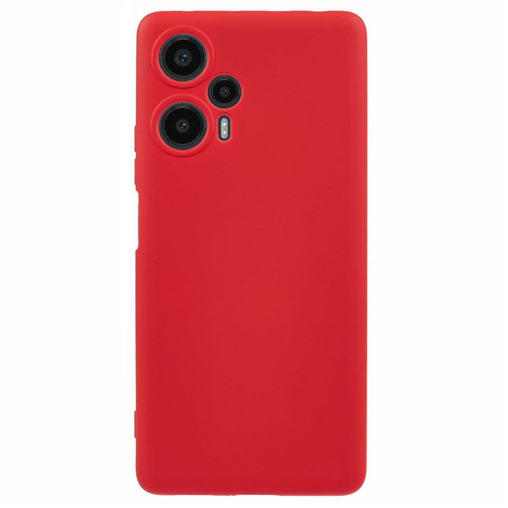 For Xiaomi Poco F5 5G / Redmi Note 12 Turbo Case 2.0mm TPU Phone Cover Fiber Lining