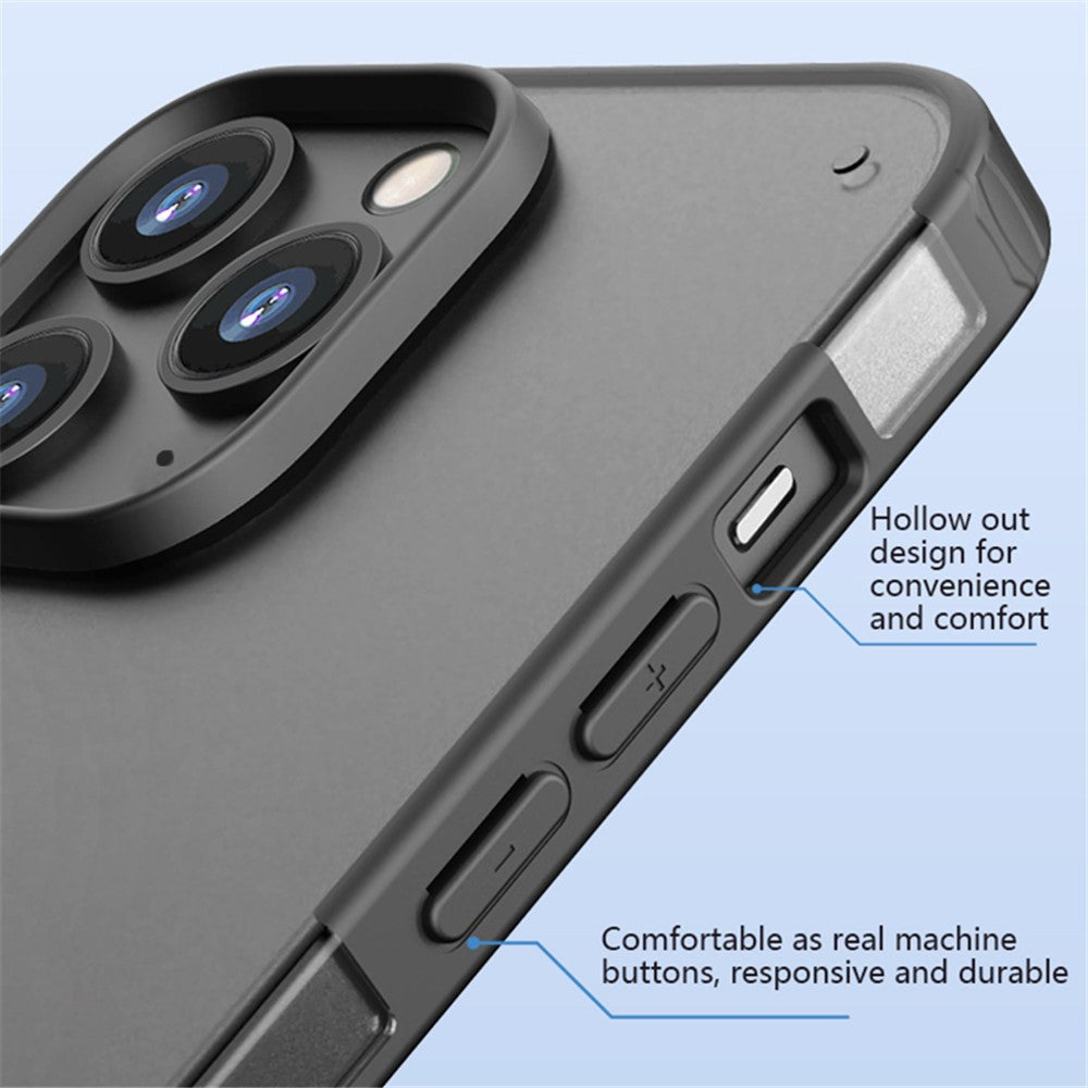 X-LEVEL For iPhone 11 Pro Case PC+TPU Matte Anti-Scratch Phone Back Cover