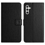 Til Samsung Galaxy S24 FE Etui Pung Litchi Tekstur Læder Telefoncover
