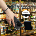 VILI TH Series for Huawei Pura 70 Ultra Case with Hand Strap Leather Coated PC+TPU Cover