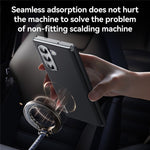SULADA For Samsung Galaxy Z Fold5 5G Magnetic Case Leather+PC Phone Cover Automatic Rebound Hinge
