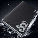 SULADA For Samsung Galaxy Z Fold5 5G Magnetic Case Leather+PC Phone Cover Automatic Rebound Hinge
