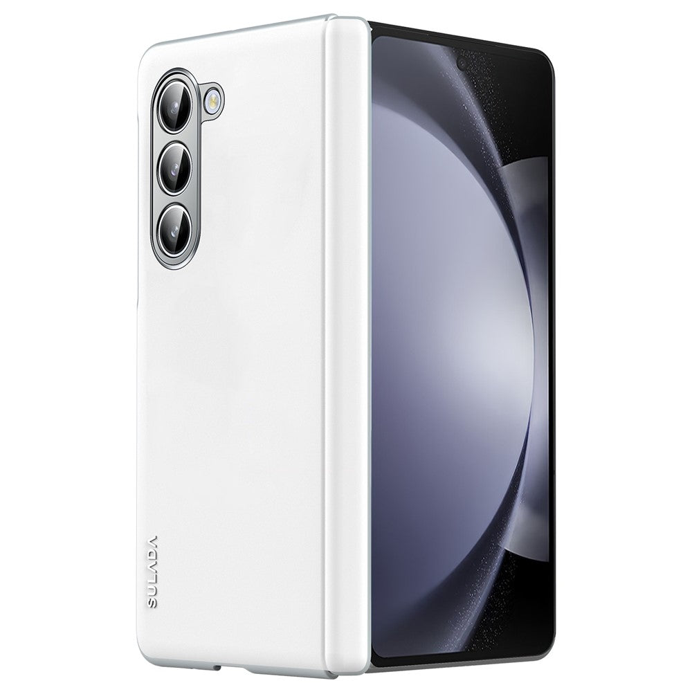 SULADA til Samsung Galaxy Z Fold5 5G Magnetisk Etui Hængselbeskyttelse Læder+PC Telefoncover
