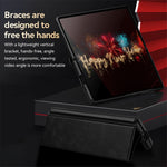 SULADA For Samsung Galaxy Z Fold6 5G Case PU Leather+PC Anti-Drop Stand Phone Case