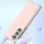 SULADA Til Samsung Galaxy Z Fold6 5G Etui Læder Bagcover Magnetisk Etui Hængselbeskyttelse