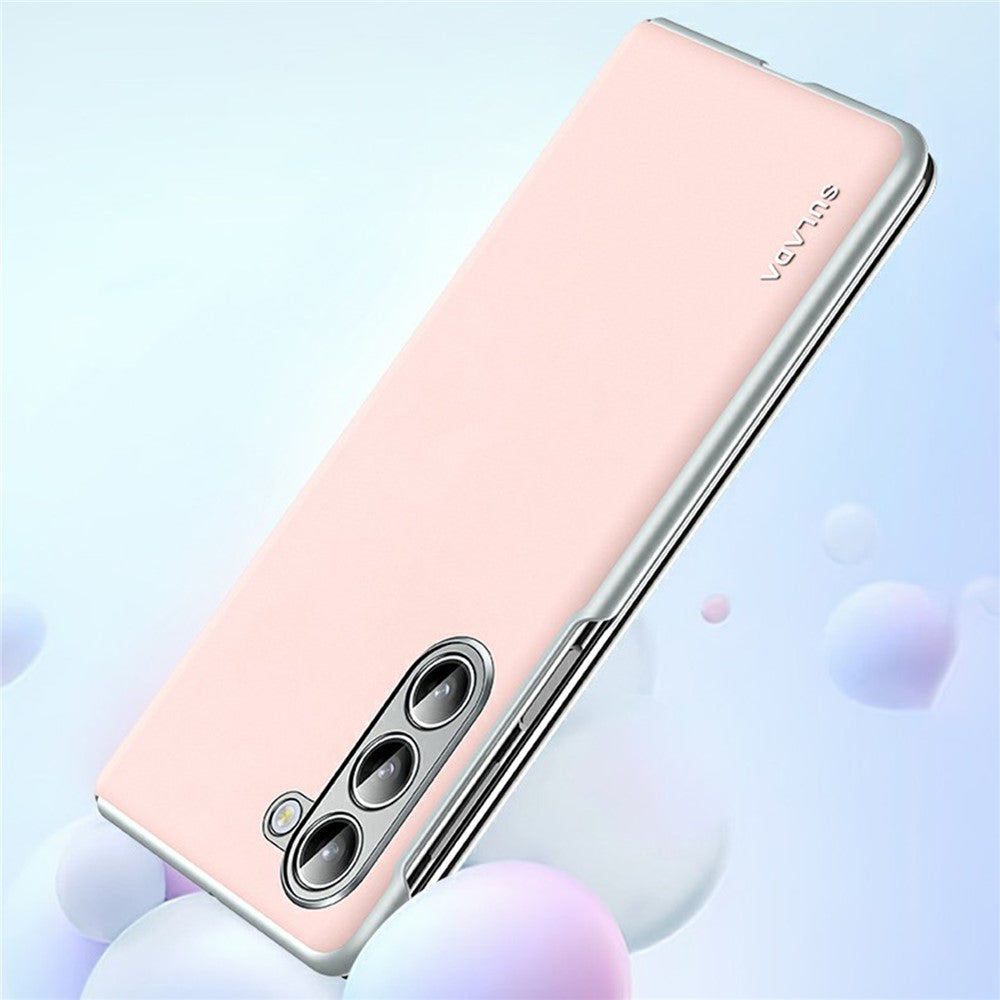 SULADA Til Samsung Galaxy Z Fold6 5G Etui Læder Bagcover Magnetisk Etui Hængselbeskyttelse