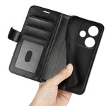 For Xiaomi Redmi Turbo 3 5G / Poco F6 5G Case Crazy Horse Texture Leather Phone Cover