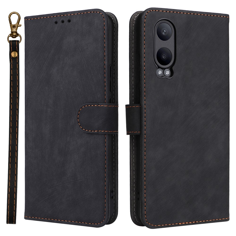 For OnePlus Nord CE4 Lite 5G / Oppo K12x 5G (China) Case PU Leather RFID Blocking Phone Cover