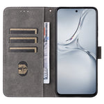 For OnePlus Nord CE4 Lite 5G / Oppo K12x 5G (China) Case PU Leather RFID Blocking Phone Cover