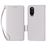 OnePlus Nord CE4 Lite 5G / Oppo K12x 5G (Kina) fodral med handledsrem litchitextur PU-läder plånboksfodral