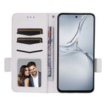 OnePlus Nord CE4 Lite 5G / Oppo K12x 5G (Kina) fodral med handledsrem litchitextur PU-läder plånboksfodral