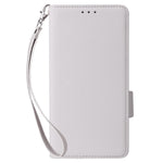 OnePlus Nord CE4 Lite 5G / Oppo K12x 5G (Kina) fodral med handledsrem litchitextur PU-läder plånboksfodral