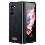 SULADA til Samsung Galaxy Z Fold6 5G etui PU-læderbelagt TPU+PC sammenfoldeligt telefoncover