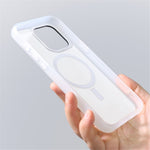 JAUCASE For iPhone 14 Pro Max Case Rhinestone Flower Pattern Phone Cover Compatible with MagSafe