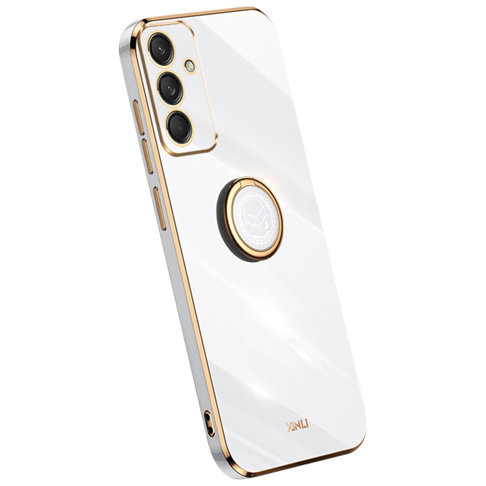 XINLI For Samsung Galaxy M55 5G / C55 5G / F55 5G Case Ring Kickstand TPU Phone Cover