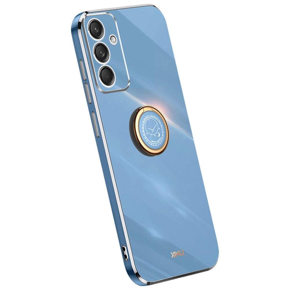XINLI For Samsung Galaxy M55 5G / C55 5G / F55 5G Case Ring Kickstand TPU Phone Cover