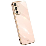 XINLI For Samsung Galaxy M55 5G / C55 5G / F55 5G Case TPU Phone Cover Electroplating Frame