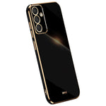 XINLI For Samsung Galaxy M55 5G / C55 5G / F55 5G Case TPU Phone Cover Electroplating Frame